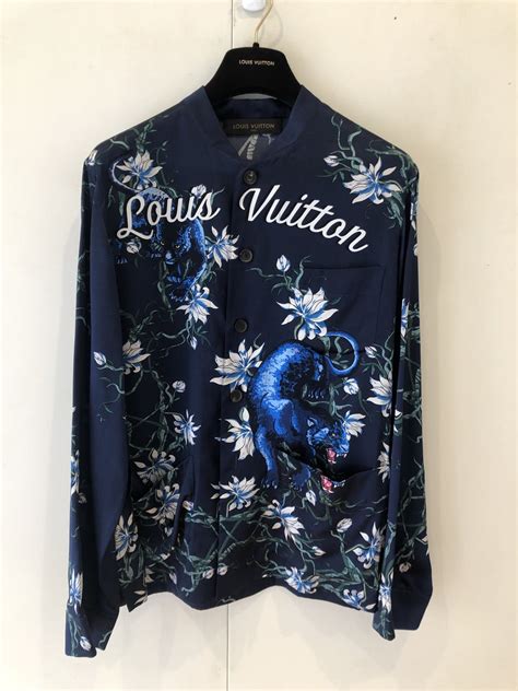 Louis Vuitton ss16 Panther shirt by Kim jones 